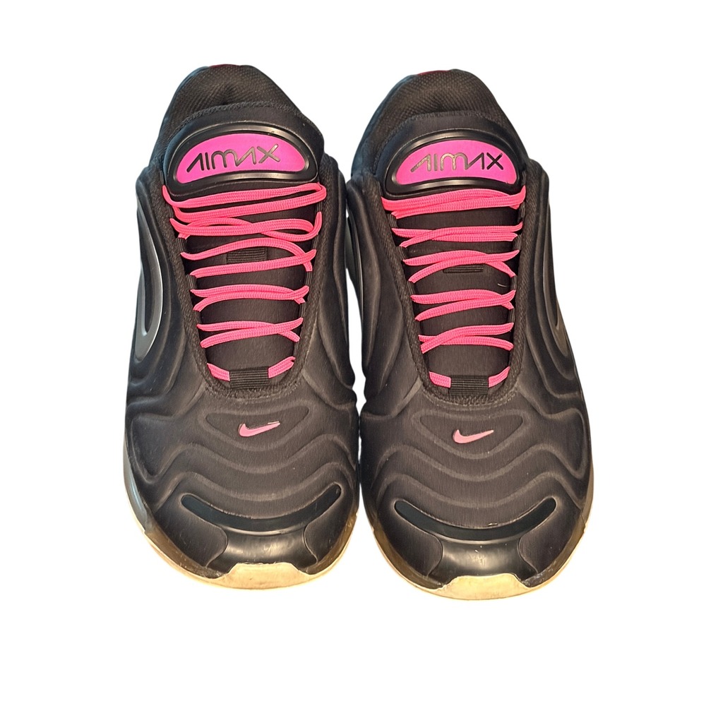Nike Air Max 720 Black Hyper Pink Womens Sneakers CD2047-001 Size 7